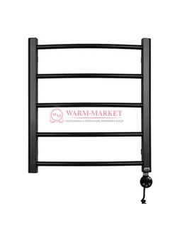 Полотенцесушитель электрический Solent Luca SR-007 600х500 П5 черный