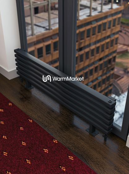 Bareng Select ZN 1750 - напольный трубчатый радиатор высотой 1750 мм, нижнее разнесенное подключение