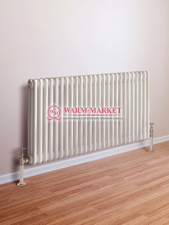 Трубчатый радиатор Dia Norm 3057-34 секции, трехтрубный с боковым подключением.