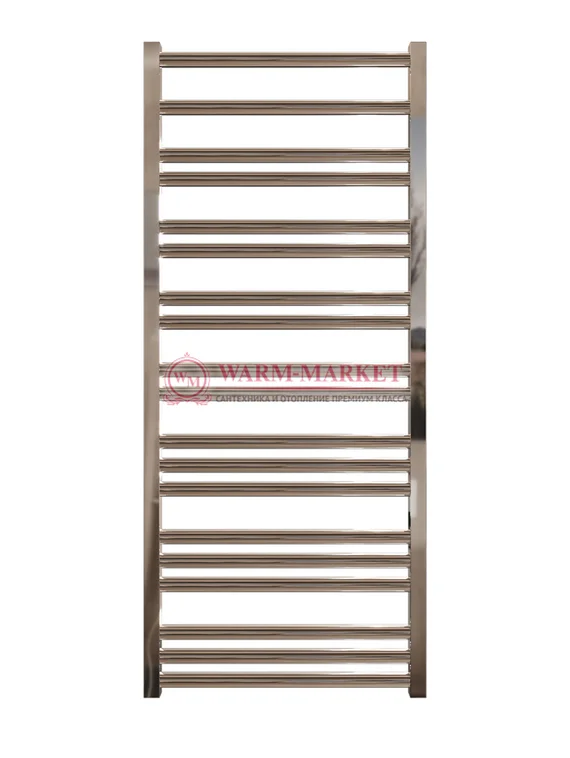 Mandarino Tubo 500х1200 - цветной полотенцесушитель из анодированного алюминия, модель 19/65