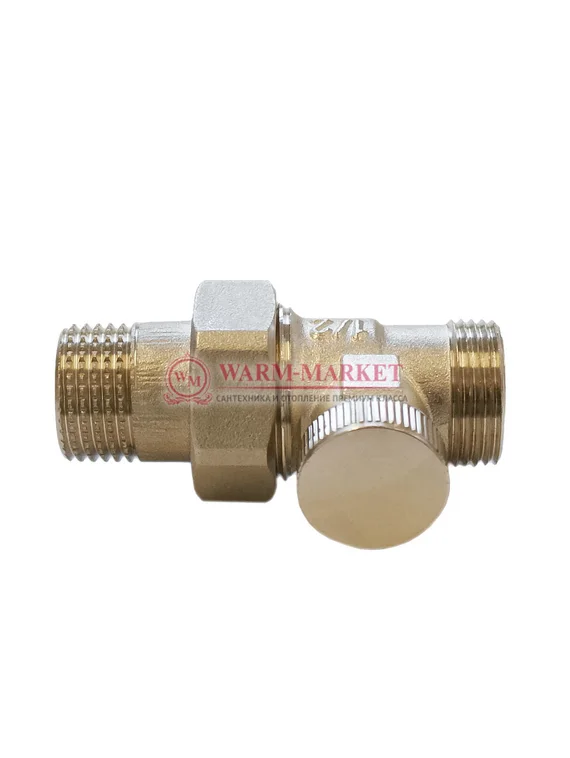 Клапан обратного потока прямой DN15 1/2 GZ x M22x1,5 GZ