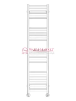 Аврора П27-1 - водяной полотенцесушитель, нижнее подключение, белый