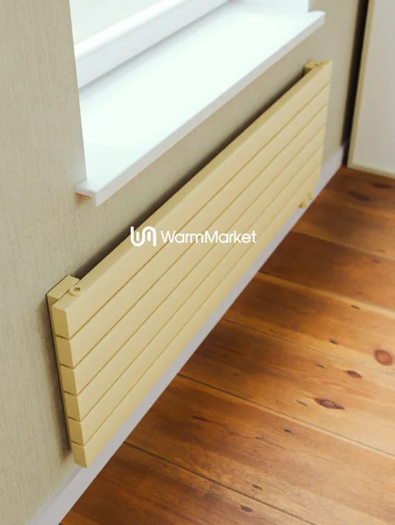 Bareng Temper Z 2500 - горизонтальный трубчатый радиатор шириной 2500 мм, нижнее правое подключение