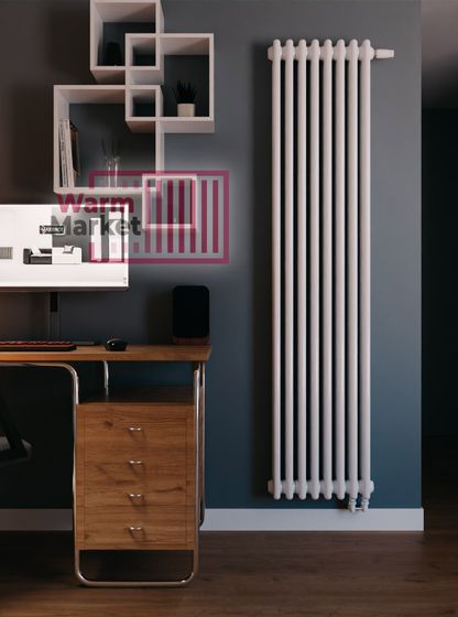 Axxinot Sentir 3120 - стальной трубчатый радиатор, нижнее подключение с термостатикой N69 твв