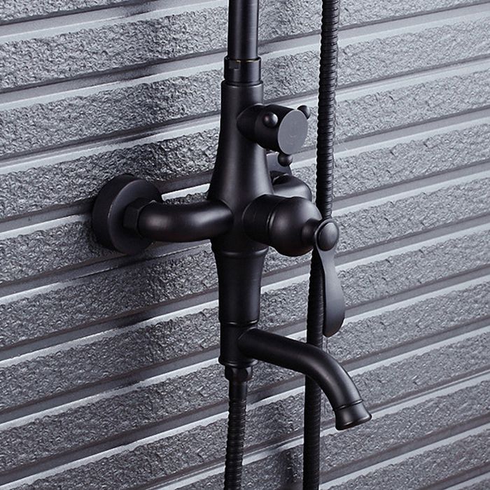 Термостатическая стойка для ванны V 5003 черного цвета | Фото 2