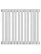 Royal Thermo Shift Q 2050 - двухтрубный трубчатый радиатор высотой 500 мм, боковое подключение