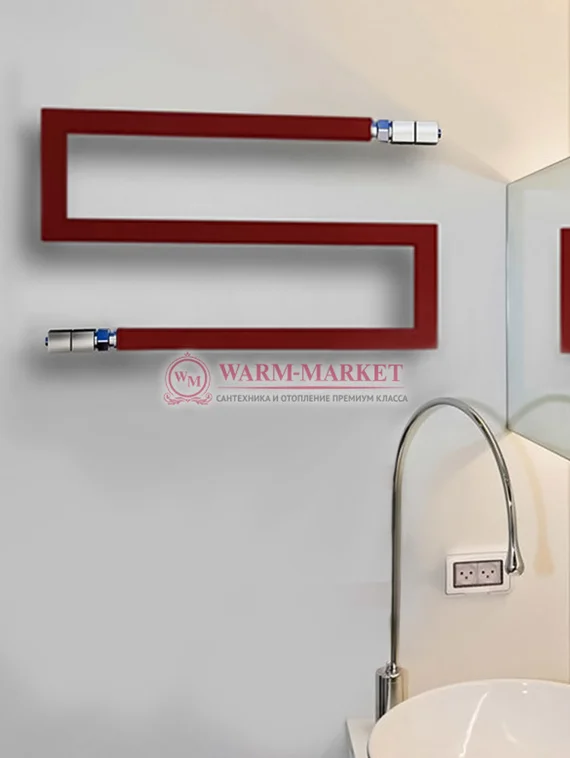 Moda-Quadro MQ4 - водяной дизайн-полотенцесушитель из нержавеющей стали