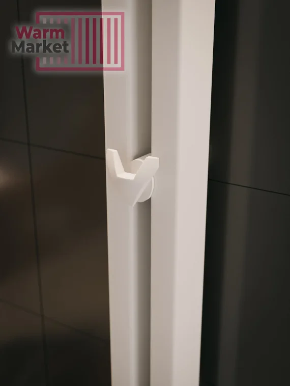 Axxinot Cardea 60х30 VE - вертикальный электрический радиатор высотой 1250 мм, 2 секции