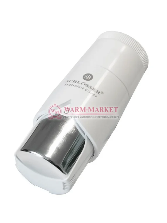 Термостатическая головка Dz Diamant Plus Белый-Хром