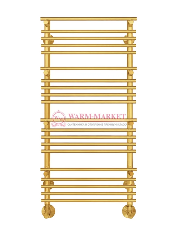Вента Люкс П20 - электрический полотенцесушитель, цвет золото