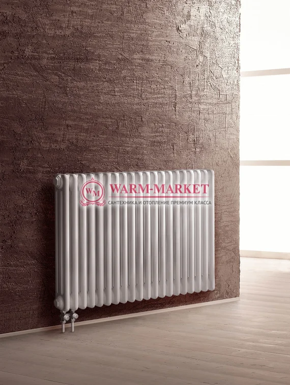 Трубчатый радиатор Dia Norm 3057 трехтрубный, нижнее правое/левое подключение