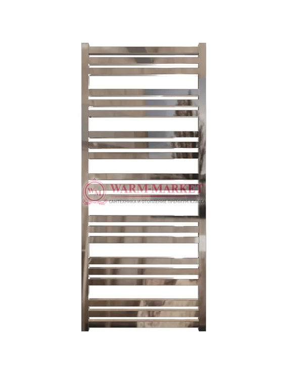 Mandarino Quadrata 500х1200 - цветной полотенцесушитель из анодированного алюминия, модель 21/101