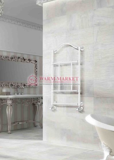 Полотенцесушитель Warmer Prestige в ретро стиле с аркой