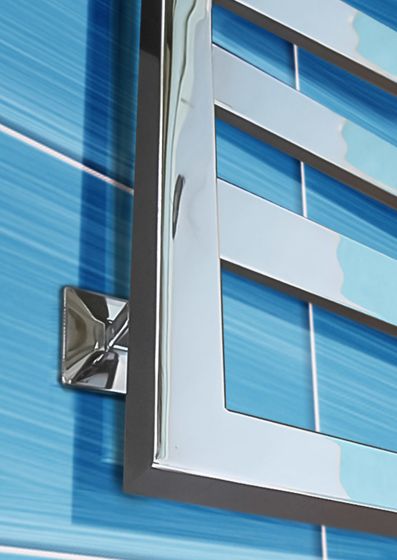 Tempra - водяной дизайн полотенцесушитель с широким профилем прямоугольного сечения