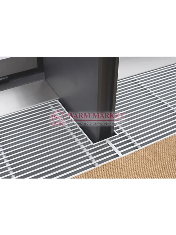 Внутрипольный конвектор Katherm QL с системой вентиляции