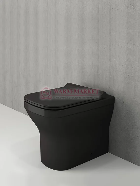 Унитаз приставной Bocchi Firenze черный матовый