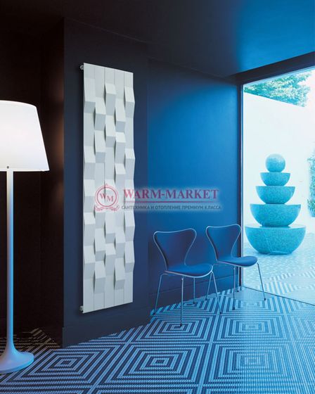 Вертикальный дизайн радиатор Caleido Stone