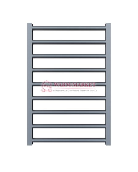 Mandarino Quadrata 500х800 - цветной полотенцесушитель из анодированного алюминия, модель 9/1