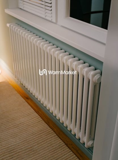 Bareng Softy 2050 - двухтрубный трубчатый радиатор высотой 500 мм, нижнее подключение с термостатикой