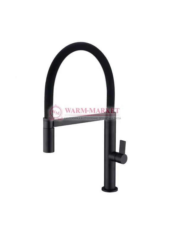 Смеситель для кухни Warmer Black Line 450265