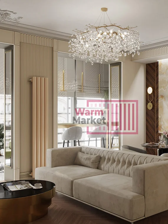 Cerhio V - вертикальный трубчатый радиатор высотой 1000 мм, 7 секций