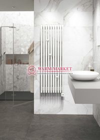 Steel Bronto VE трубчатый электрический вертикальный радиатор 1500 мм высотой