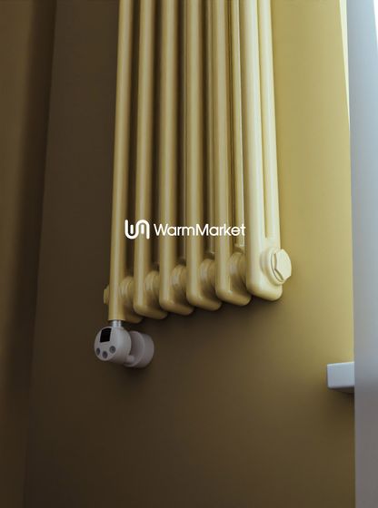 Bareng Softy Electric 2120 - электрический вертикальный двухтрубный трубчатый радиатор высотой 1200 мм