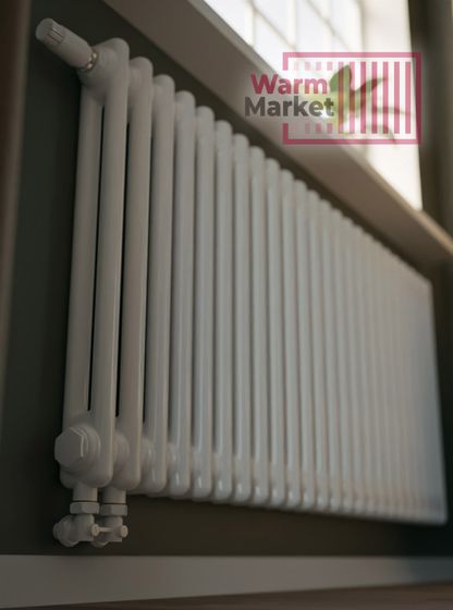 Axxinot Sentir 2060 - стальной трубчатый радиатор, нижнее подключение с термостатикой N69 твв