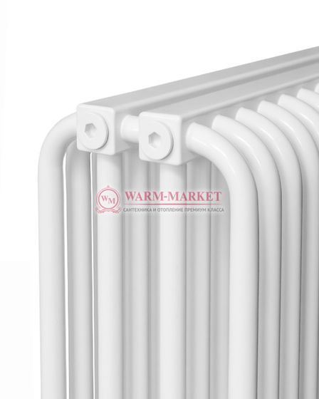 Вертикальный трубчатый радиатор KZTO RS‌-4 высотой 2040 мм