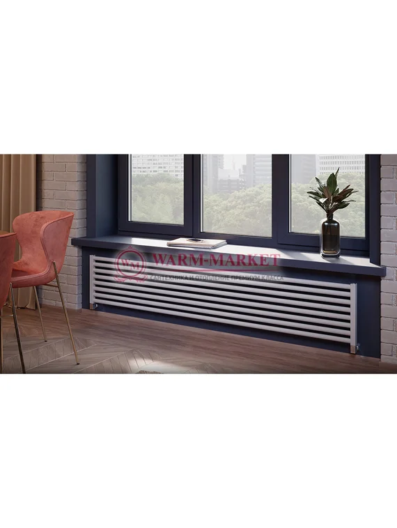 Mandarino Tondo 1200 - цветной радиатор из анодированного алюминия