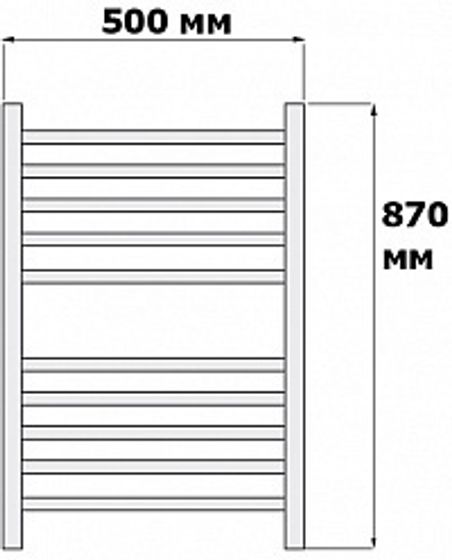 Quattro Bronze E - бронзовый электрический полотенцесушитель с низким энергопотреблением