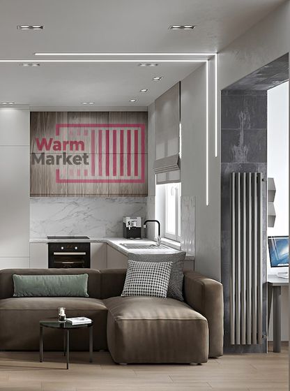 Diametro 42 V - вертикальный трубчатый радиатор высотой 750 мм, 6 секций