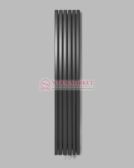 Steel V 30х60 1000 - вертикальный трубчатый дизайн-радиатор, 4 секции