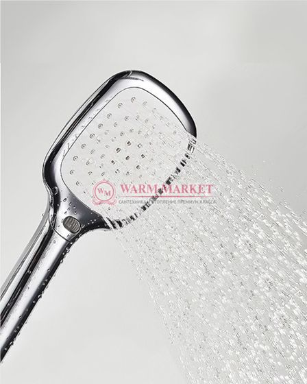 Встраиваемый комплект для душа с верхней душевой насадкой и лейкой черный A16069-Bl