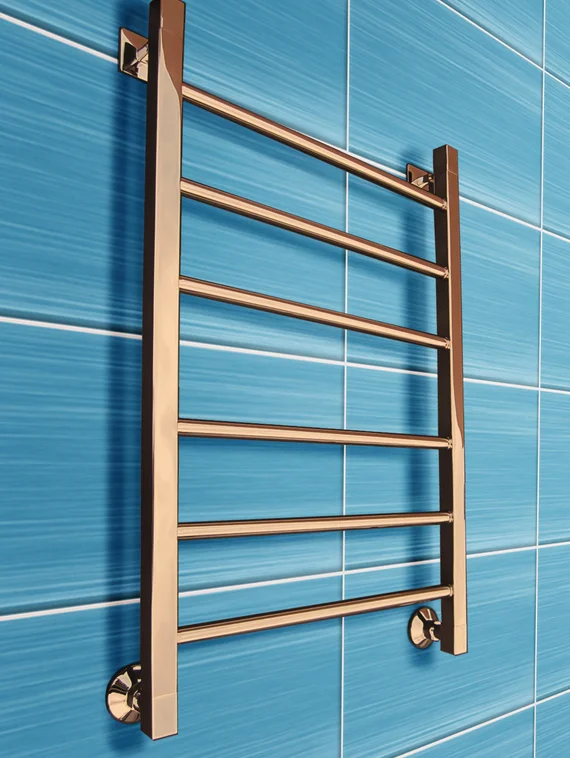 Classic Bronze - бронзовый полотенцесушитель с квадратными вертикалями