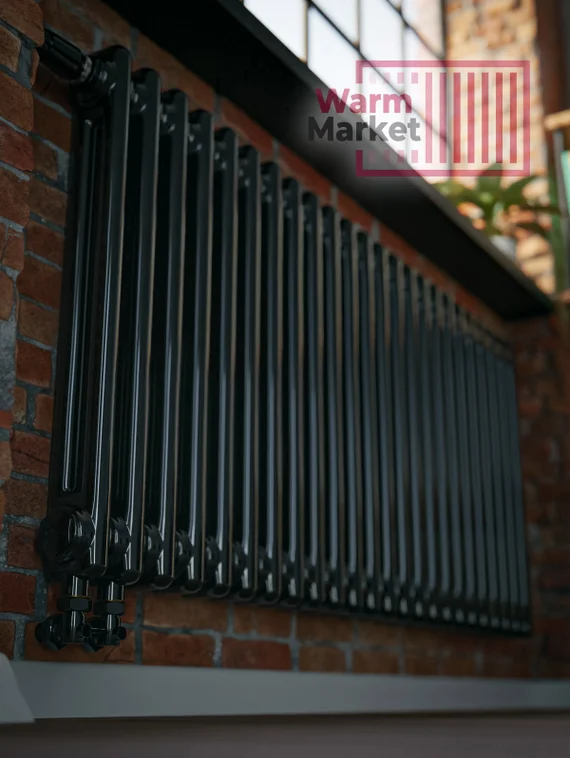 Axxinot Sentir 2090 - стальной трубчатый радиатор, нижнее подключение с термостатикой N69 твв