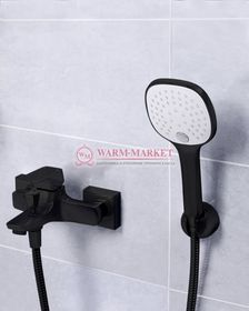 Смеситель для ванны черный Salm 2701-Bl