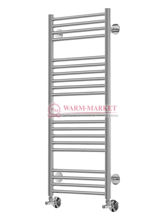 Аврора П20-2 - водяной полотенцесушитель, нижнее подключение, белый