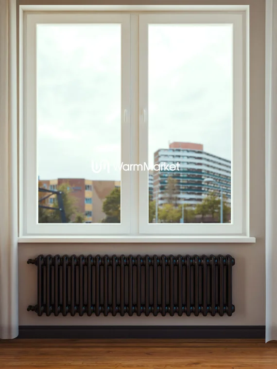 Bareng Softy 2020 - двухтрубный трубчатый радиатор высотой 200 мм, боковое подключение