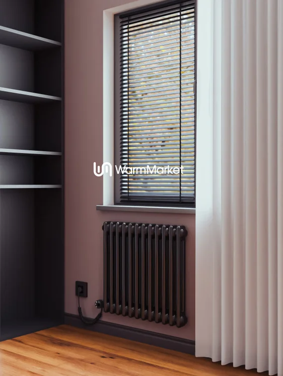 Bareng Softy Electric 2057 - электрический двухтрубный трубчатый радиатор высотой 570мм