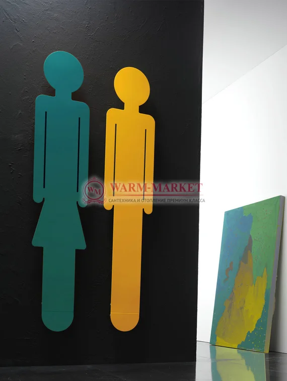 Вертикальный дизайн радиатор Antrax IT Oreste and Emma