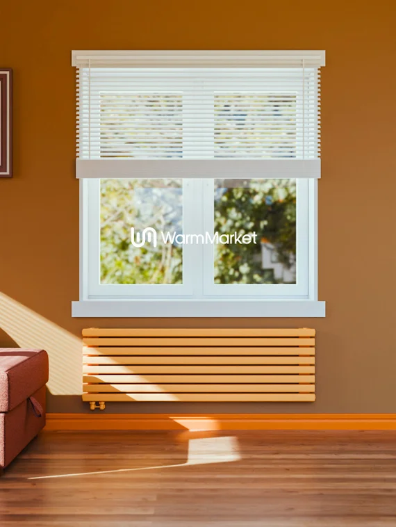 Bareng Tipe Z 1500 - горизонтальный трубчатый радиатор шириной 1500 мм, нижнее левое подключение