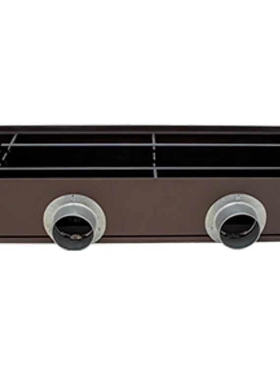 Внутрипольный конвектор с подачей приточного воздуха Möhlenhoff WLK шириной 410 мм, высотой 190 мм