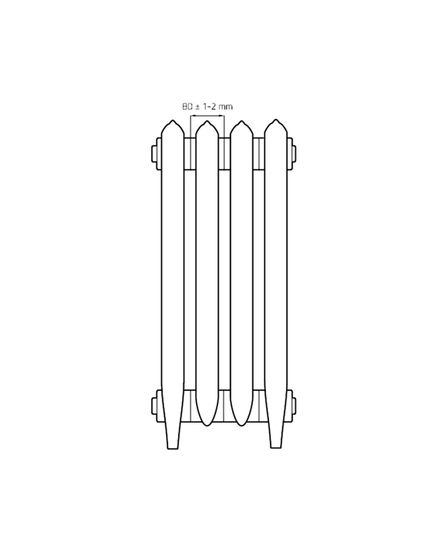 Anerli - чугунный дизайн радиатор