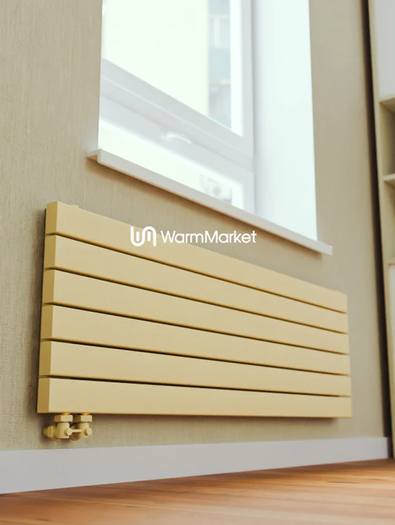 Bareng Temper Z 1750 - горизонтальный трубчатый радиатор шириной 1750 мм, нижнее левое подключение