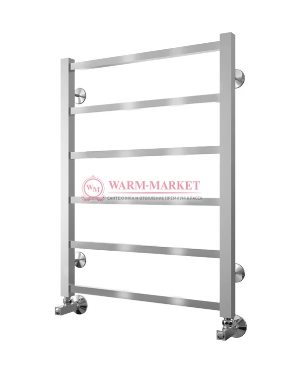 Контур П6-3 - водяной полотенцесушитель, нижнее подключение, цвет золото