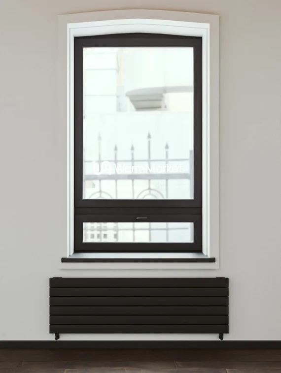 Bareng Temper Z 500 - горизонтальный трубчатый радиатор шириной 500 мм, нижнее разнесенное подключение