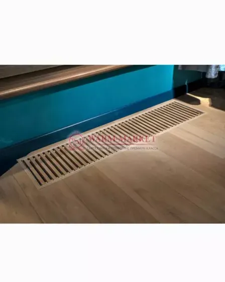 Внутрипольный конвектор KZTO Бриз B TURBO 260х140 220V