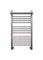 Mini P 800х400 - узкий полотенцесушитель с полкой из нержавеющей стали 400 мм. шириной, хром