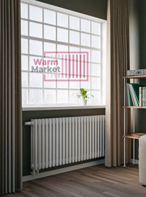 Axxinot Sentir 3057 - стальной трубчатый радиатор, нижнее подключение с термостатикой N69 твв